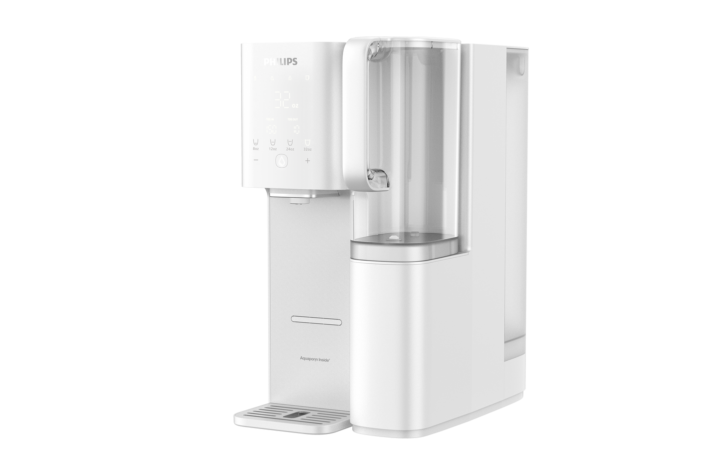 PHILIPS ADD6926WH/37 Replacement 6L(≈1.58 Gallons) Tap Water Tank, Semi-Transparent Water Reservoir for Reverse Osmosis Countertop Water Filter System