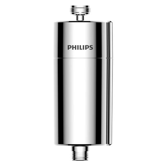 Philips Shower Filter 3-stage Water Softener, Shower Filtration with Double Mesh & NSF Certified KDF Material, Reducing Chlorine/Impurities/Rust Sediments for Handheld Shower (Shower Filter Set)