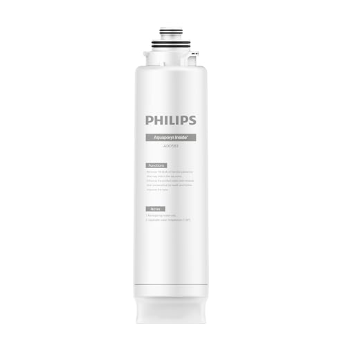 PHILIPS ADD583 RO Water Filter, 6-IN-1 Reverse Osmosis Water Filter Replacement for ADD6928DG Countertop Water Dispenser, NSF/ANSI 372 Certified
