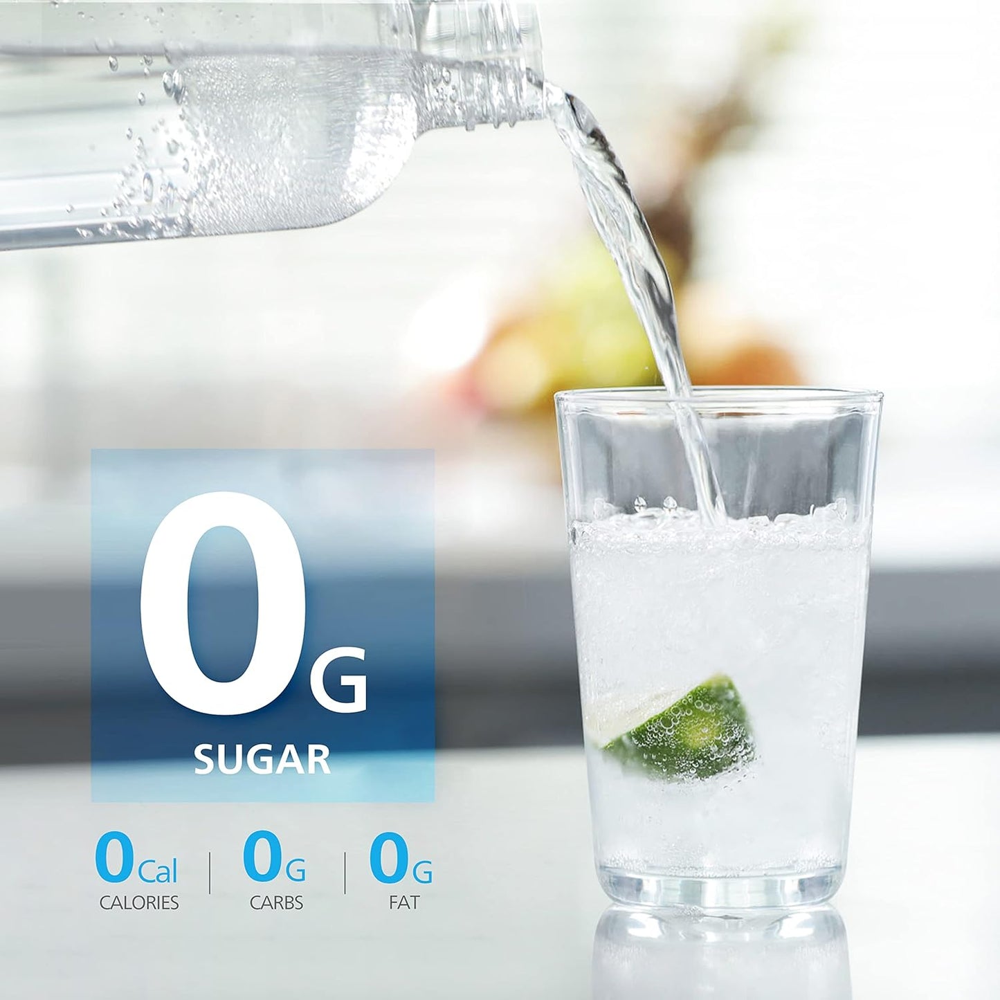 PHILIPS Carbonating Bottles, 1L Twin Pack Reusable PET Sparkling Water Bottles Compatible Sparkling Water Maker, 2 Pack