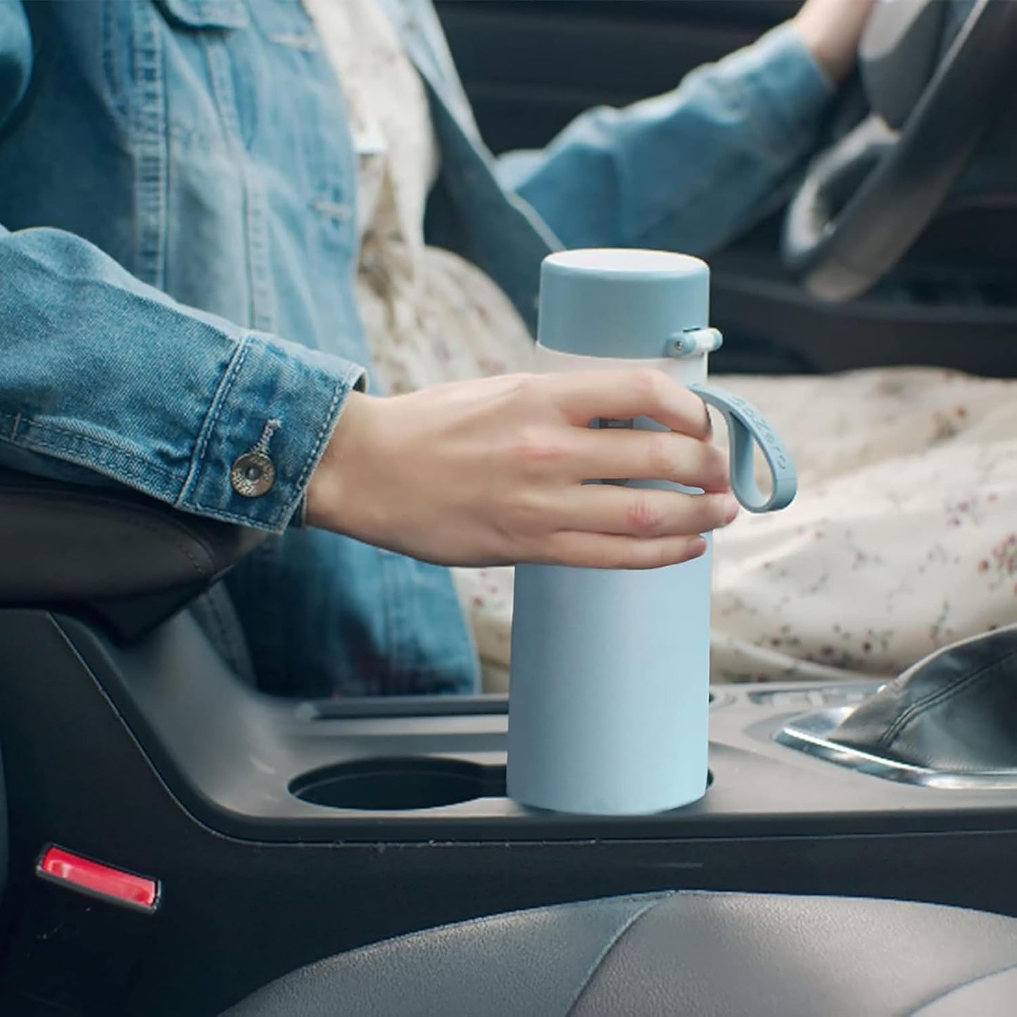 Philips Water GoZero Everyday Insulated Stainless Steel Water Bottle with Philips Everyday Tap Water Filter