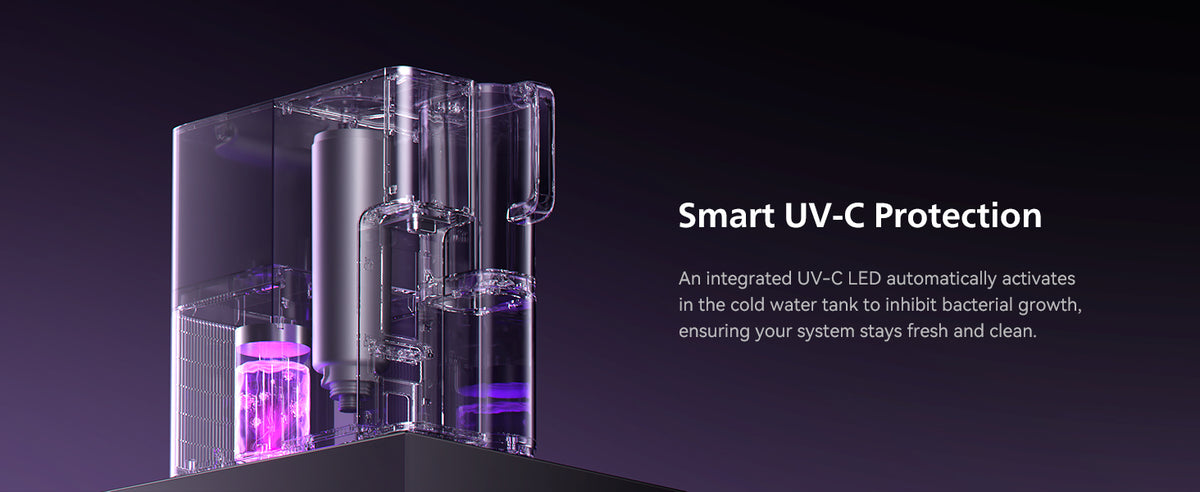 Philips Reverse Osmosis Water Dispenser Countertop, RO Cold and Hot Water, NSF/ANSI 372 Certified, ADD6928DG